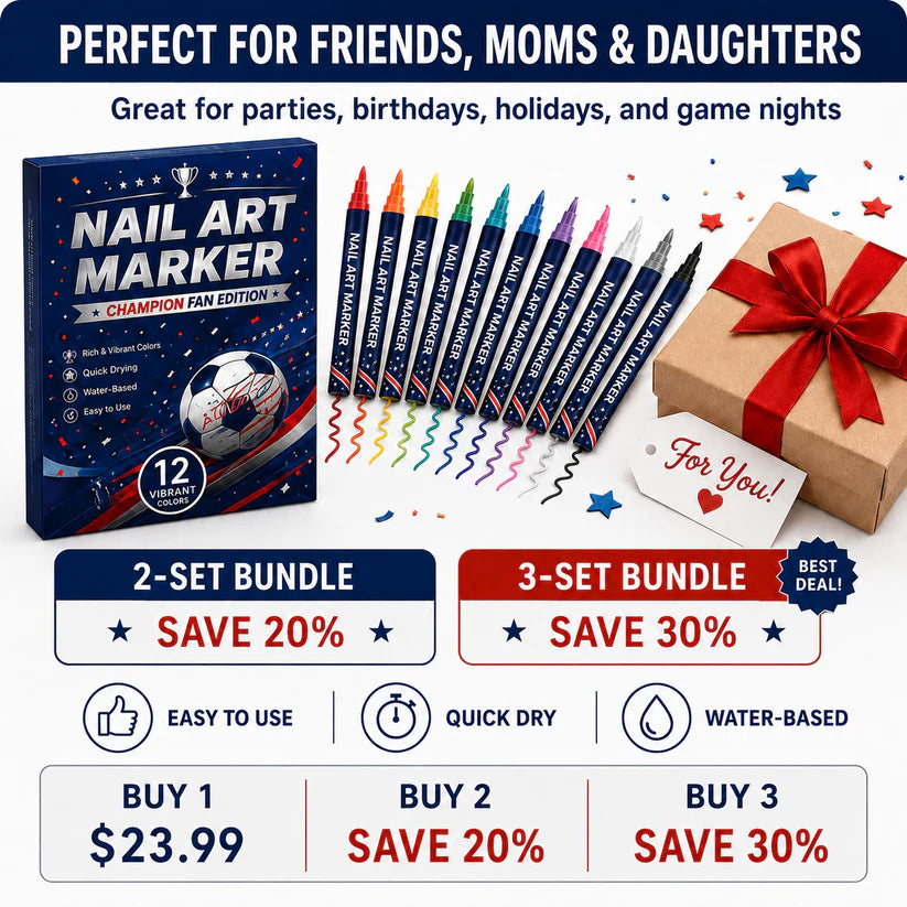 Show Your Team Spirit Right on Your Nails Support your favorite team