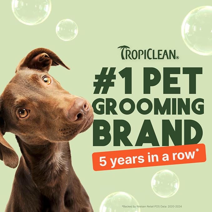 TropiClean Papaya + Coconut Pet Shampoo & Conditioner