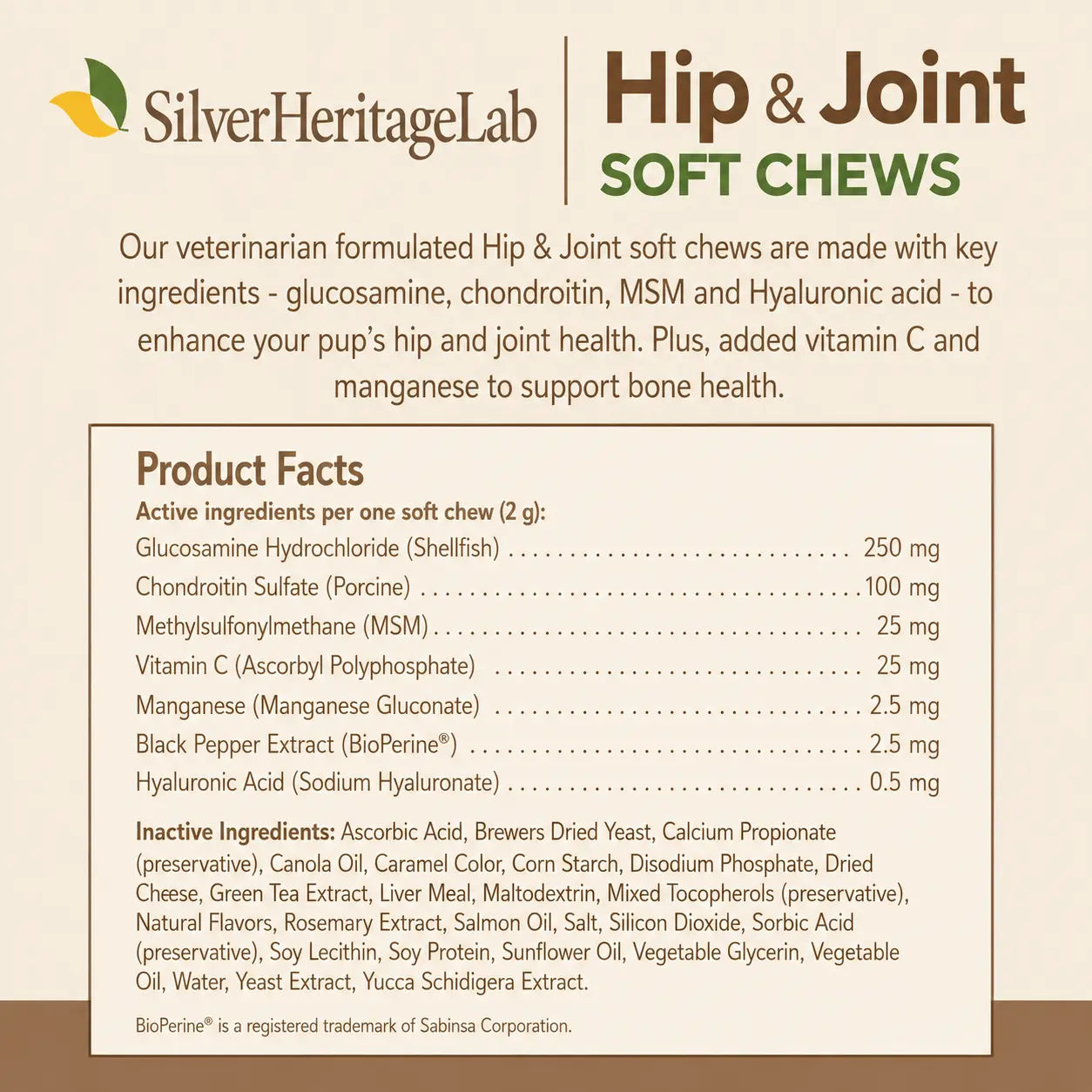 GoldenStride Hip & Joint Soft Chews