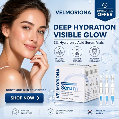 Velmoriona® 3% Hyaluronic Acid Ultra Hydrating Serum