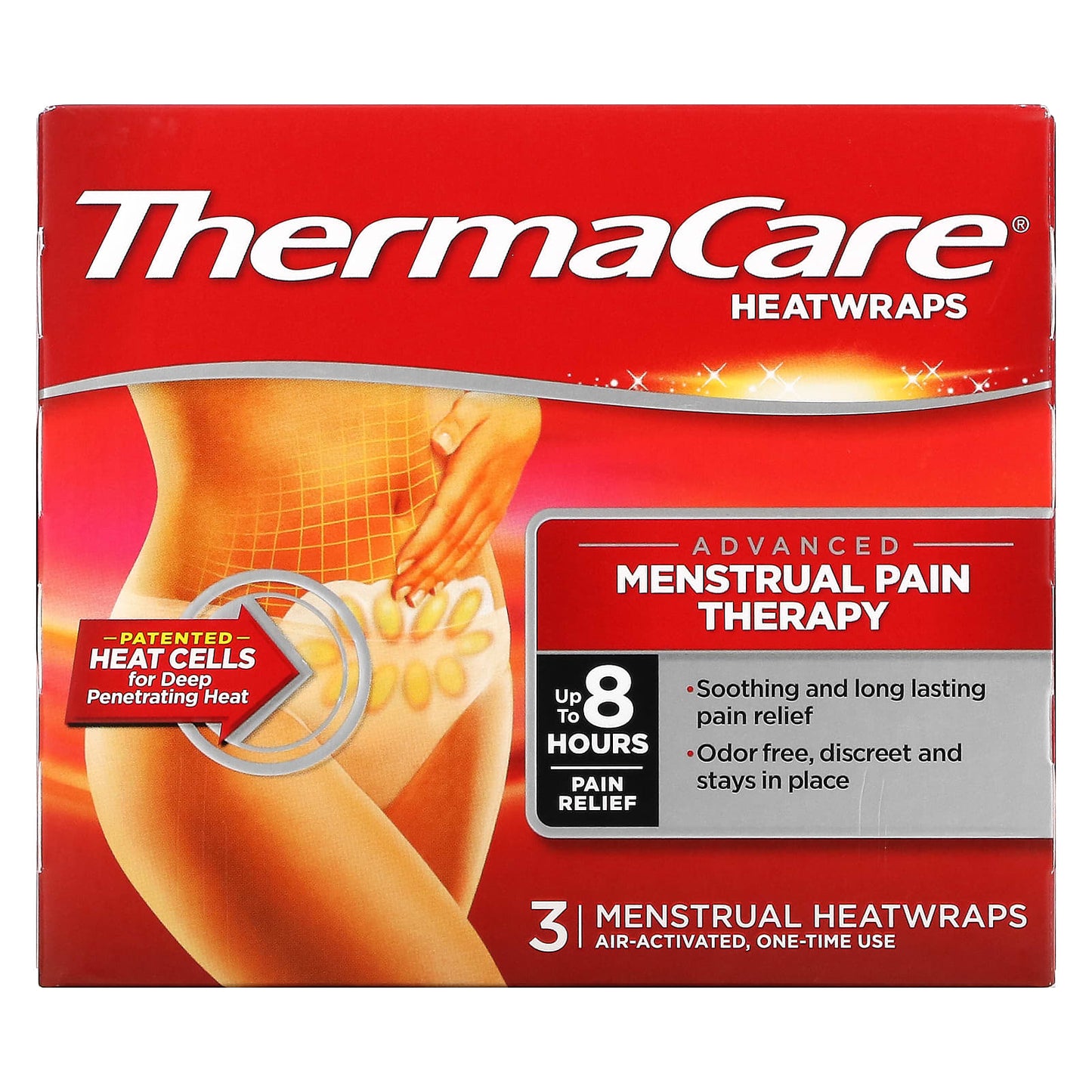 Menstrual Pain Therapy Heat Wraps – Long-Lasting Relief