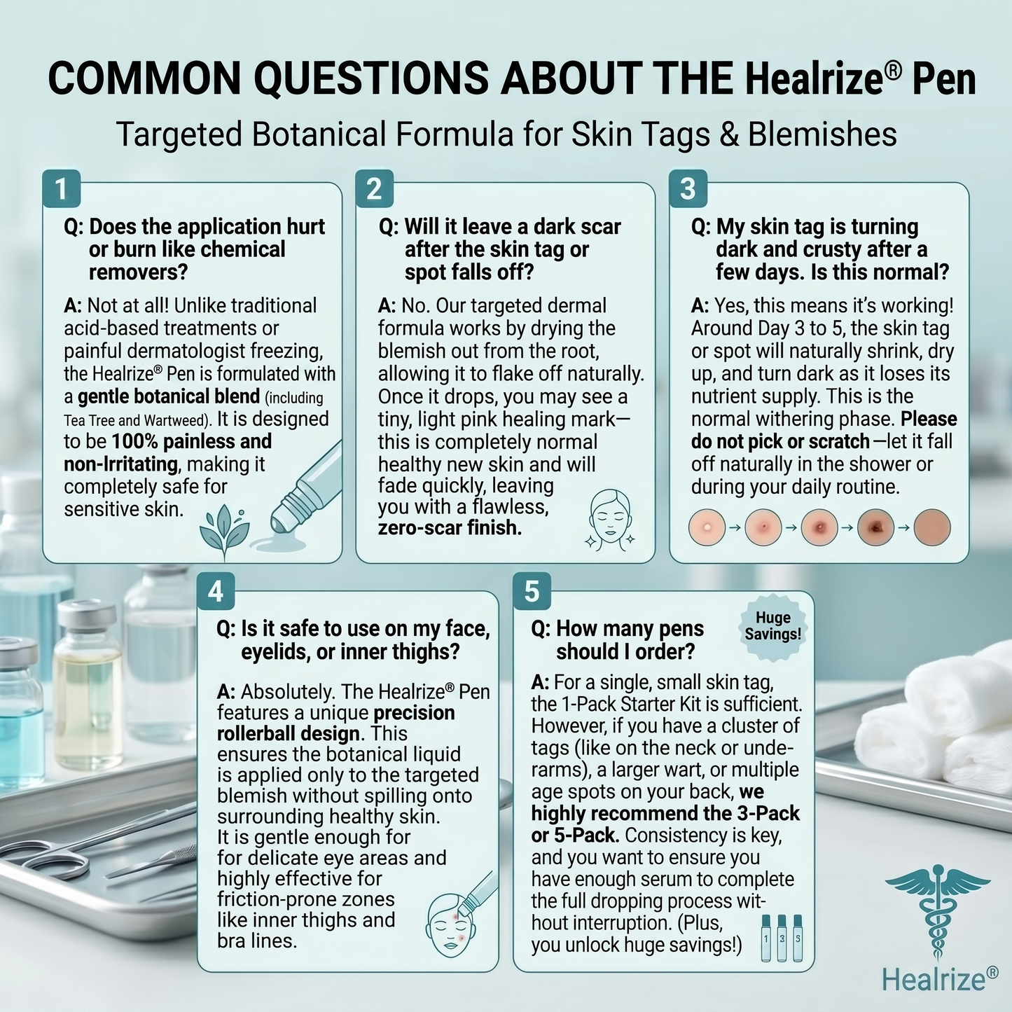 Healrize® 🖊 Advanced Wart & Skin Tag Removal Pen