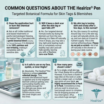 Healrize® 🖊 Advanced Wart & Skin Tag Removal Pen