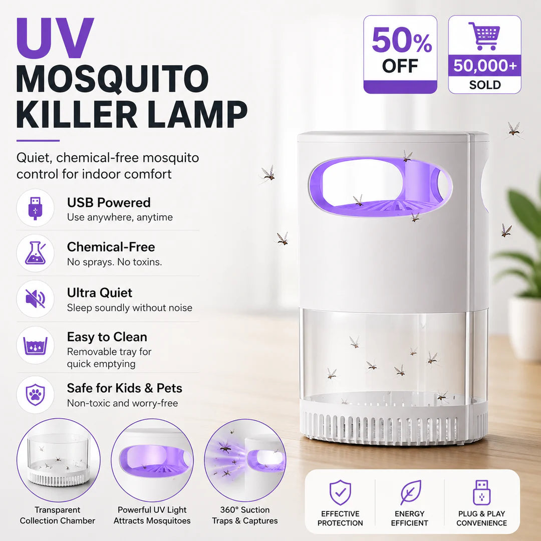 UV Mosquito Killer Lamp – quiet