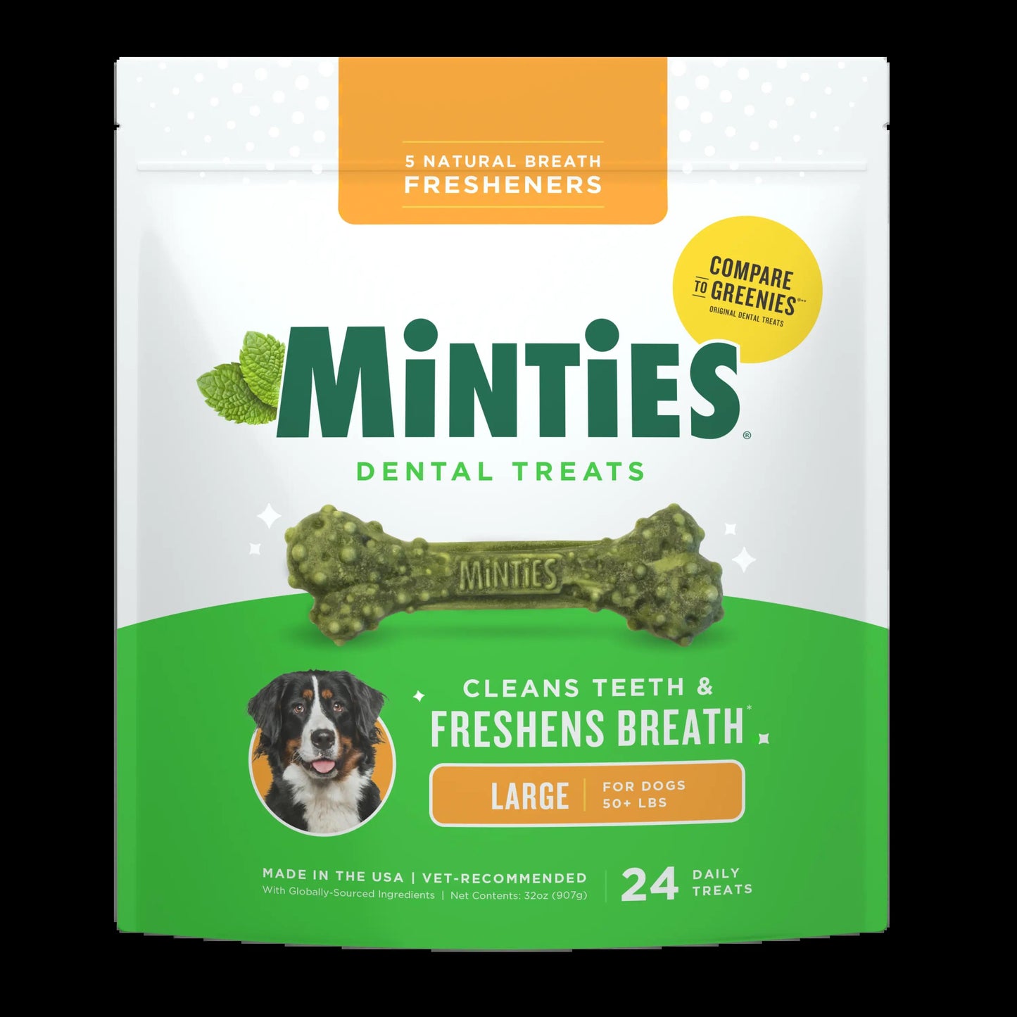 MINTIES Dog Dental Bone Treats