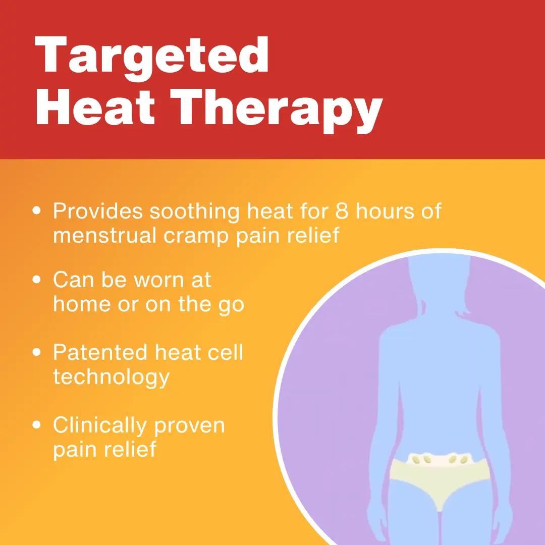 Menstrual Pain Therapy Heat Wraps – Long-Lasting Relief
