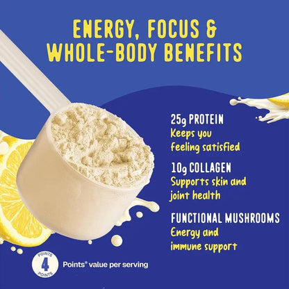 Whipped Lemonade Protein Smoothie