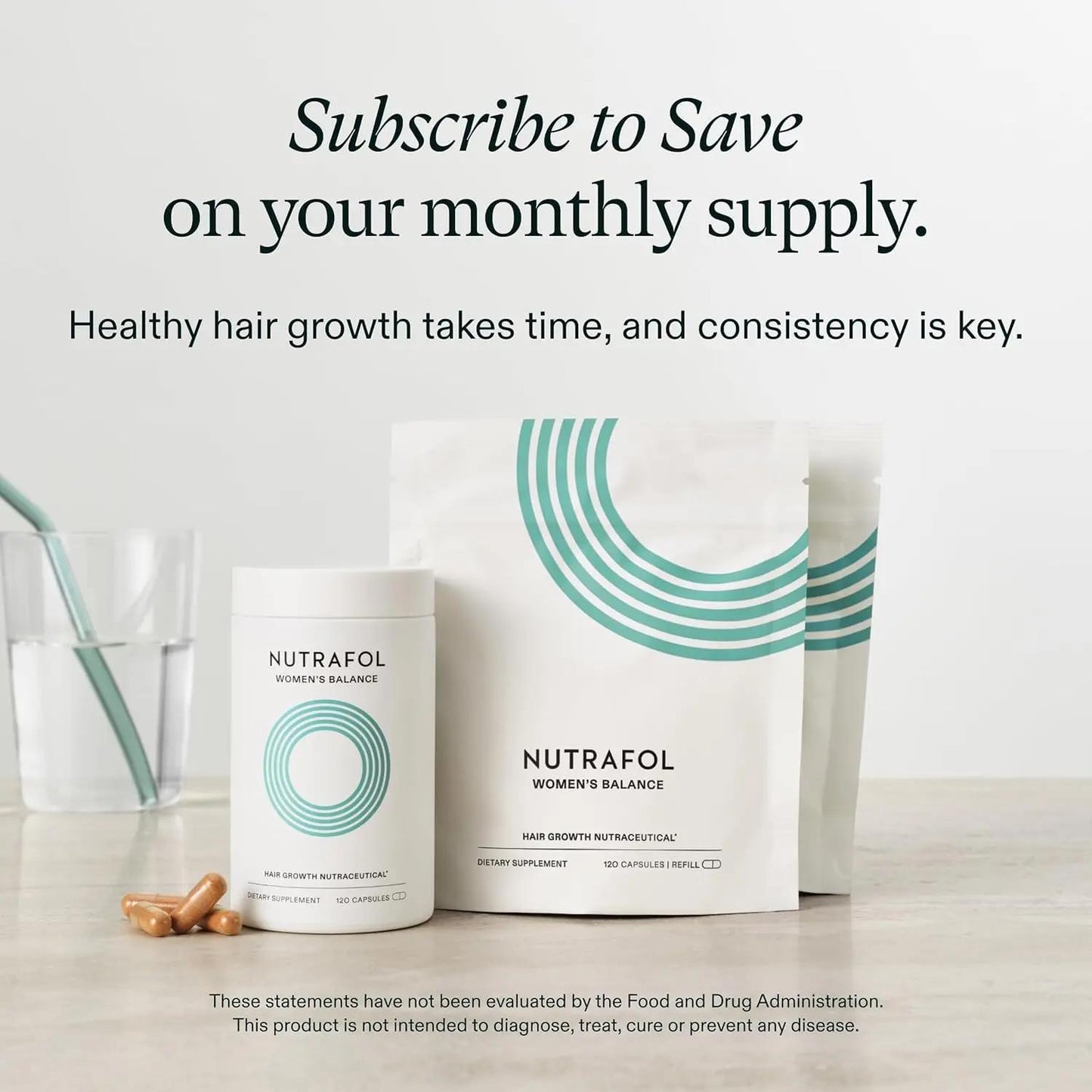 Nutrafol Women's Balance Ages 45 and Up Hair Growth Supplements