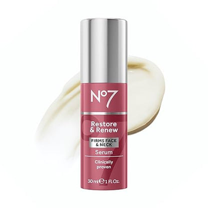No7 Face & Neck Serum, 1.0 fl oz
