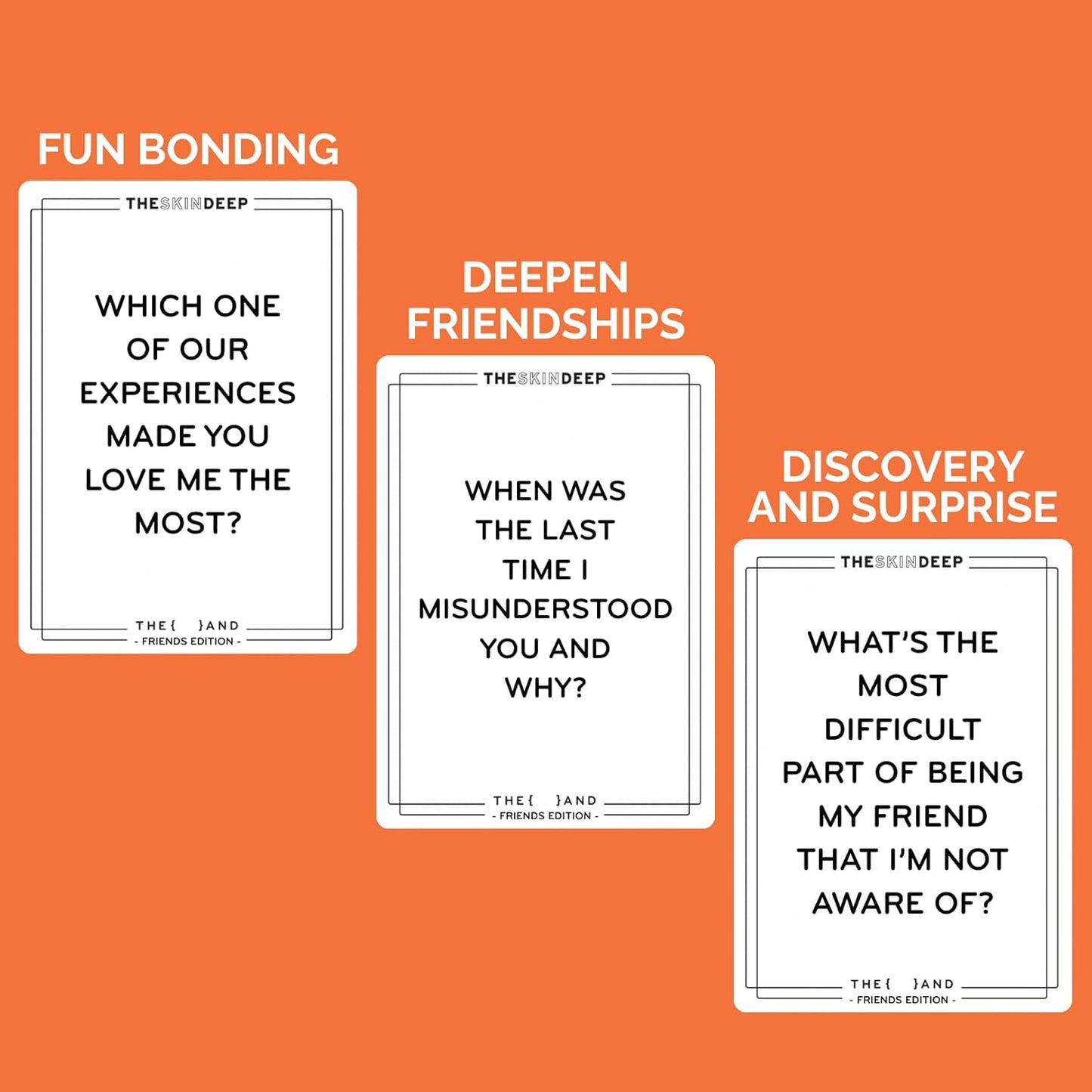 {THE AND} Friends Edition Relationship Card Game