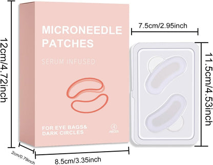 Dissolving Microneedle Eye Patches