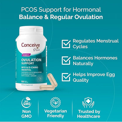 Ovulation Bundle, Fertility + Inositol Supplements