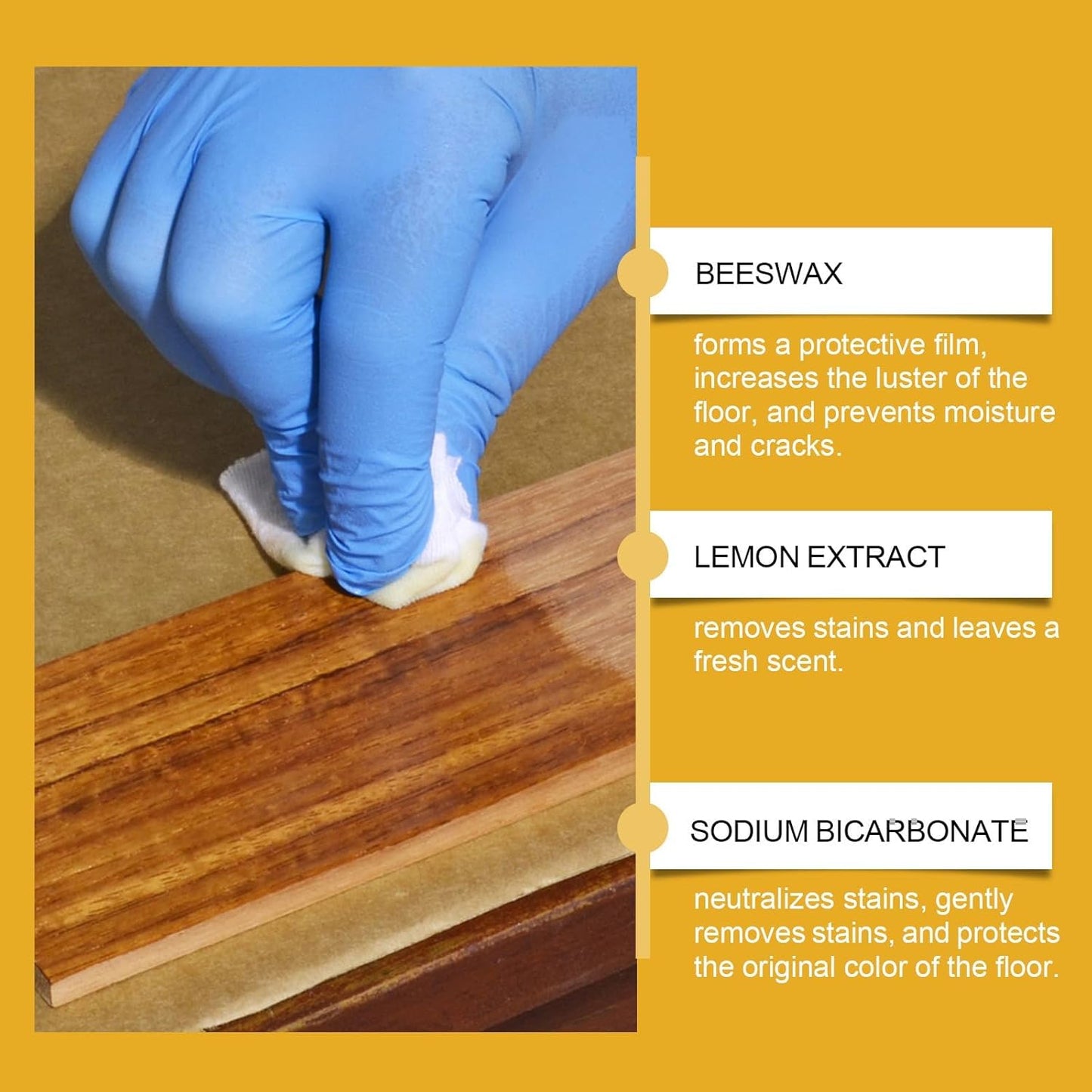 Micro-Molecularized Natural Beeswax Floor Polish Spray