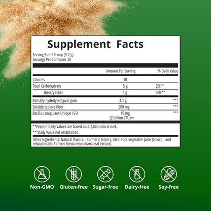 Metagenics UltraFlora Fiber, Prebiotic & Probiotic