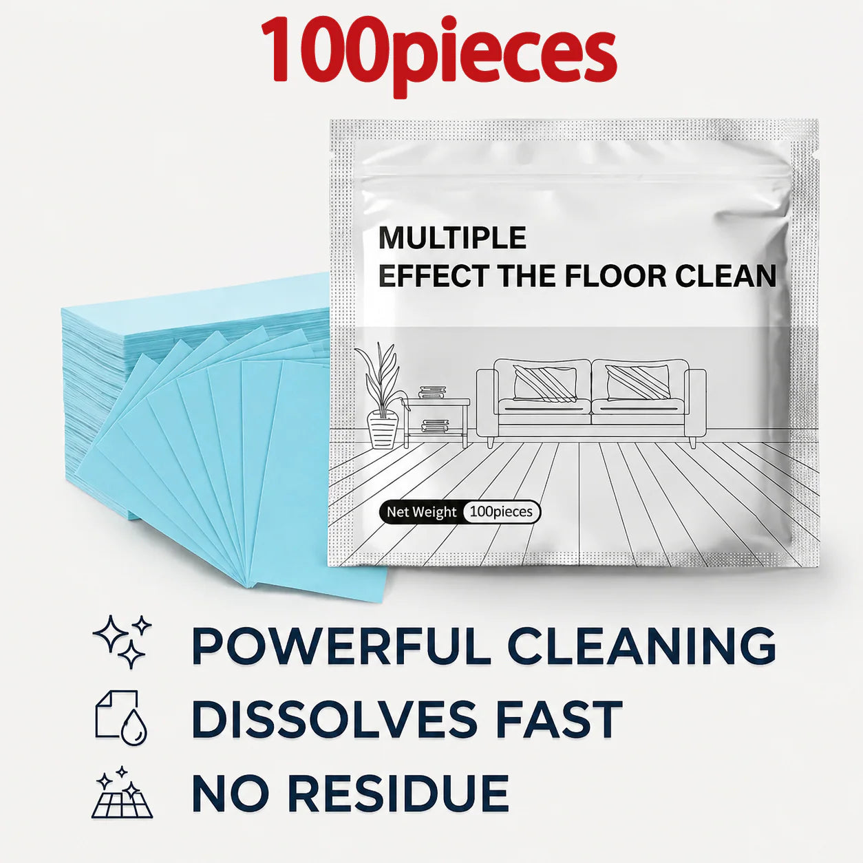 Multi-Surface Floor Cleaning Tablets