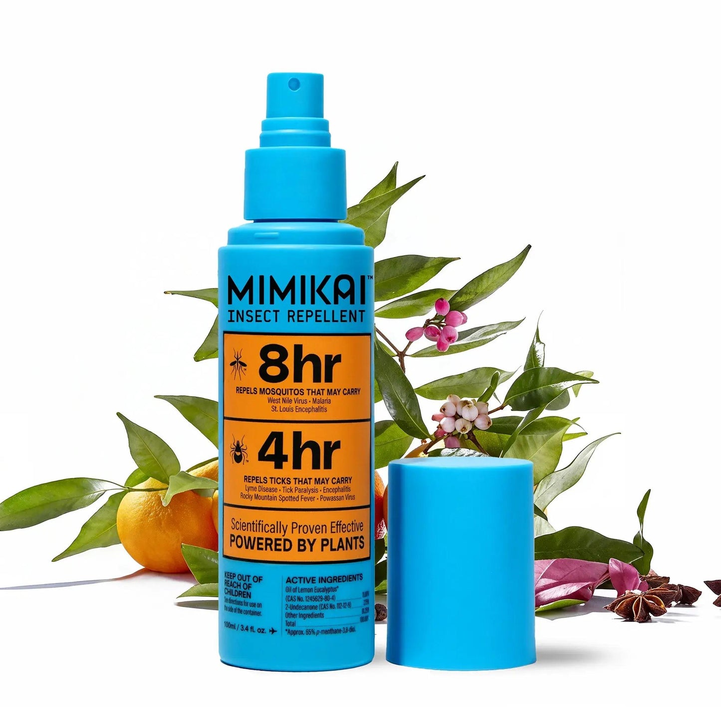 Mimikai Natural Mosquito & Tick Repellent Spray Travel Size