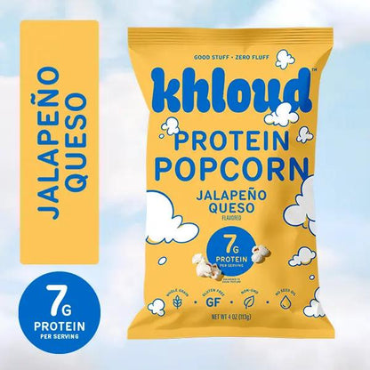 Jalapeño Queso Khloud Protein Popcorn