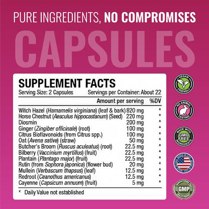 Approved Science Varicosil Capsules & Cream Bundle