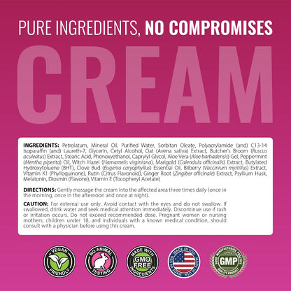 Approved Science Varicosil Capsules & Cream Bundle