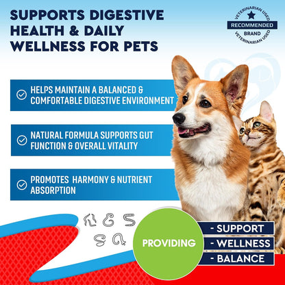 Natural Herbal Support for Dogs, Puppies, Cats & Kittens