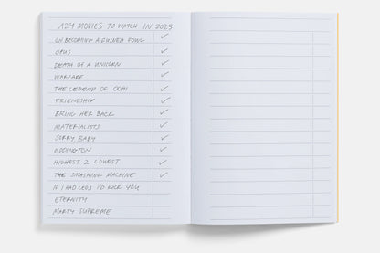 A24 Movie Log