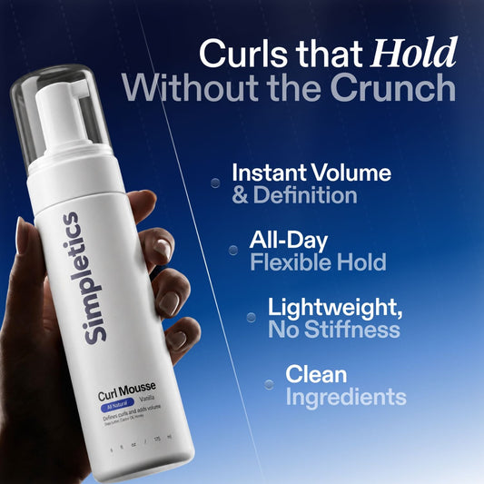 Curl Defining Mousse – Volume, Hold & Frizz Control