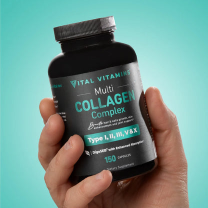 Multi Collagen Pills (Types I,II,III,V,X)
