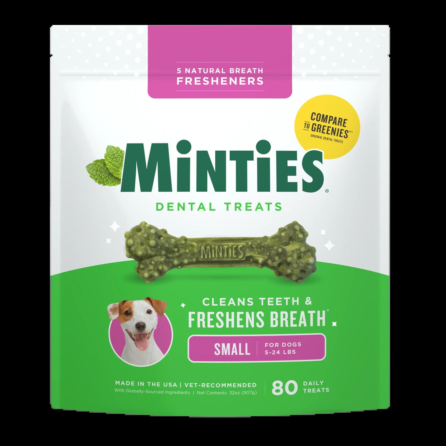 MINTIES Dog Dental Bone Treats