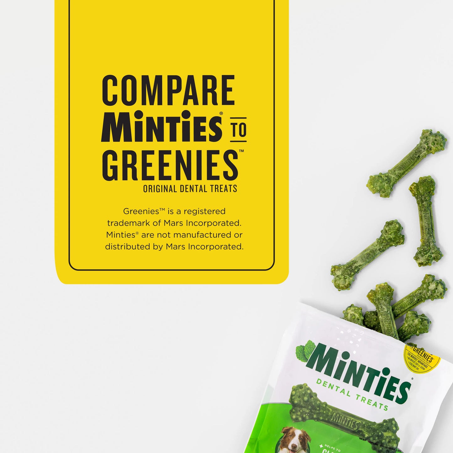 MINTIES Dog Dental Bone Treats