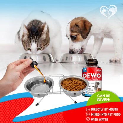 Natural Herbal Support for Dogs, Puppies, Cats & Kittens