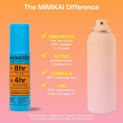 Mimikai Natural Mosquito & Tick Repellent Spray Travel Size