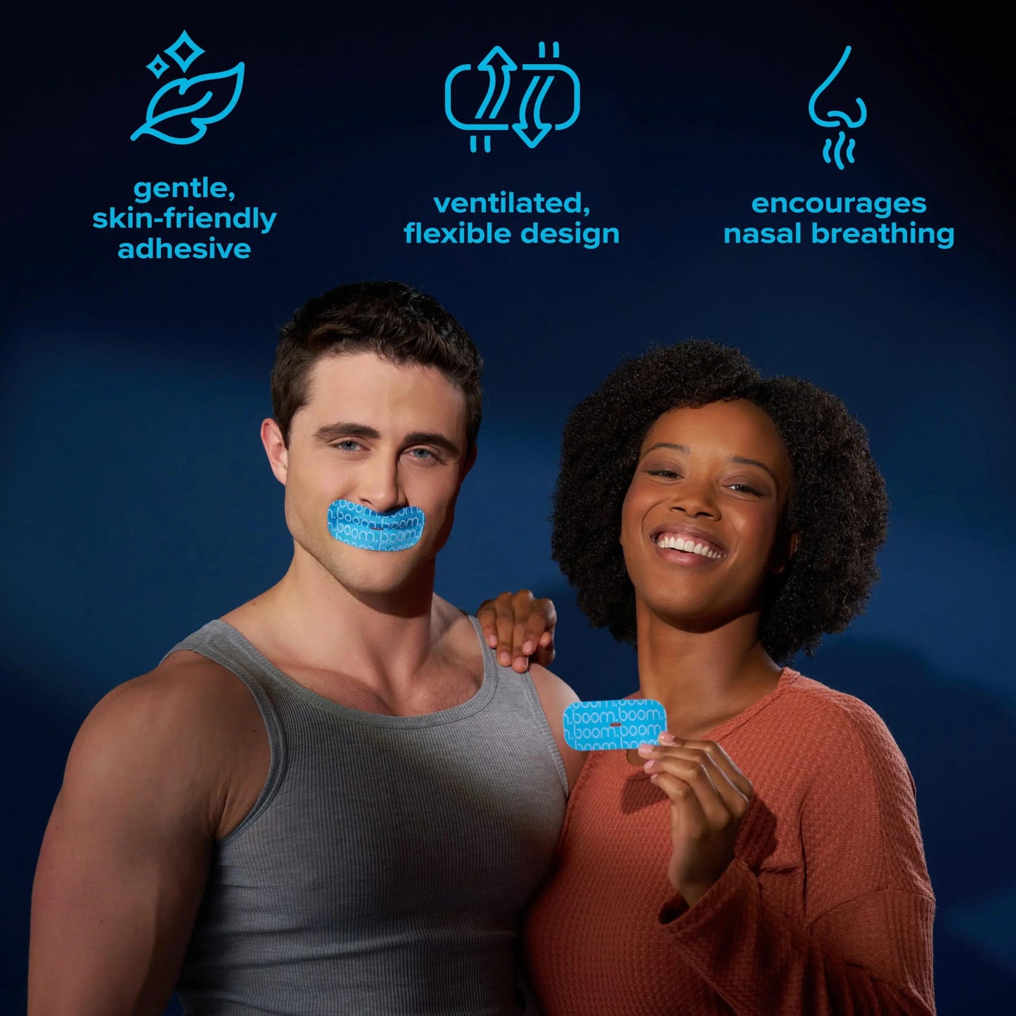 [NEW] BoomBoom Mouth Tape: Breathe Better, Sleep Better