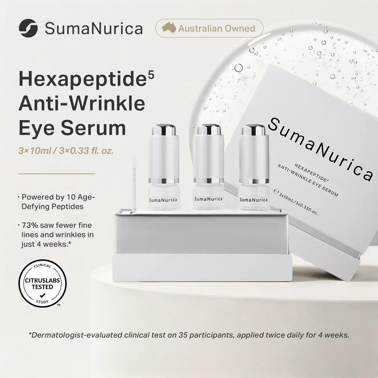 [SumaNurica] Hexapeptide⁵ Eye Serum