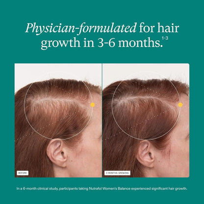 Nutrafol Women's Balance Ages 45 and Up Hair Growth Supplements
