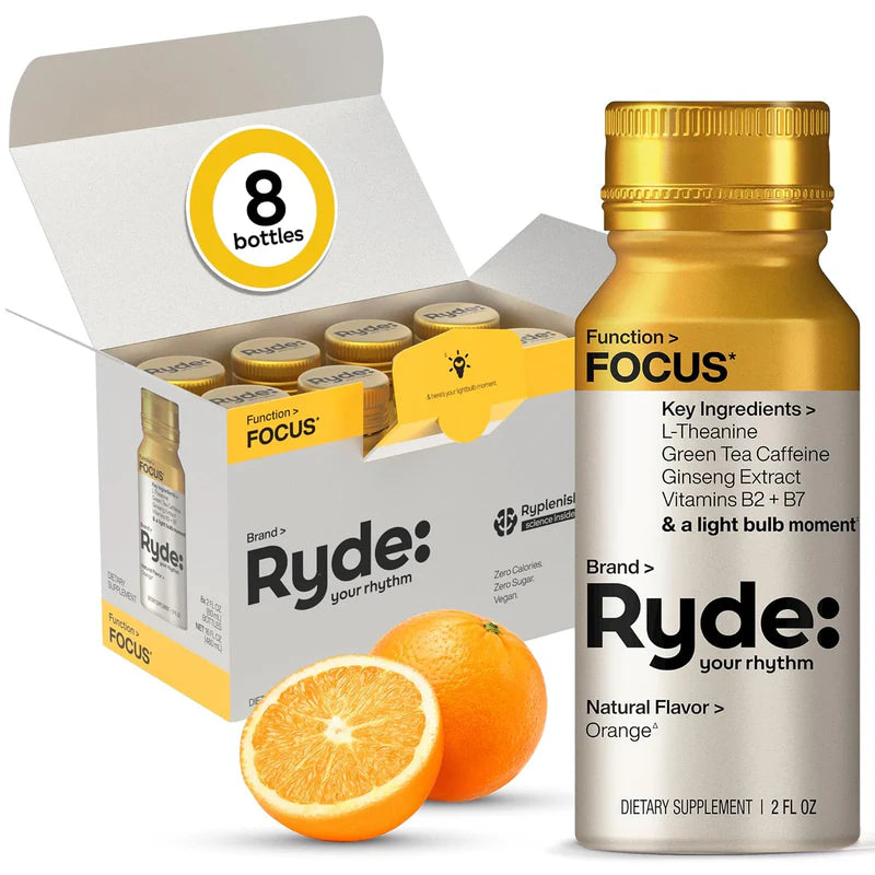 Ryde: Focus + Energy Shot