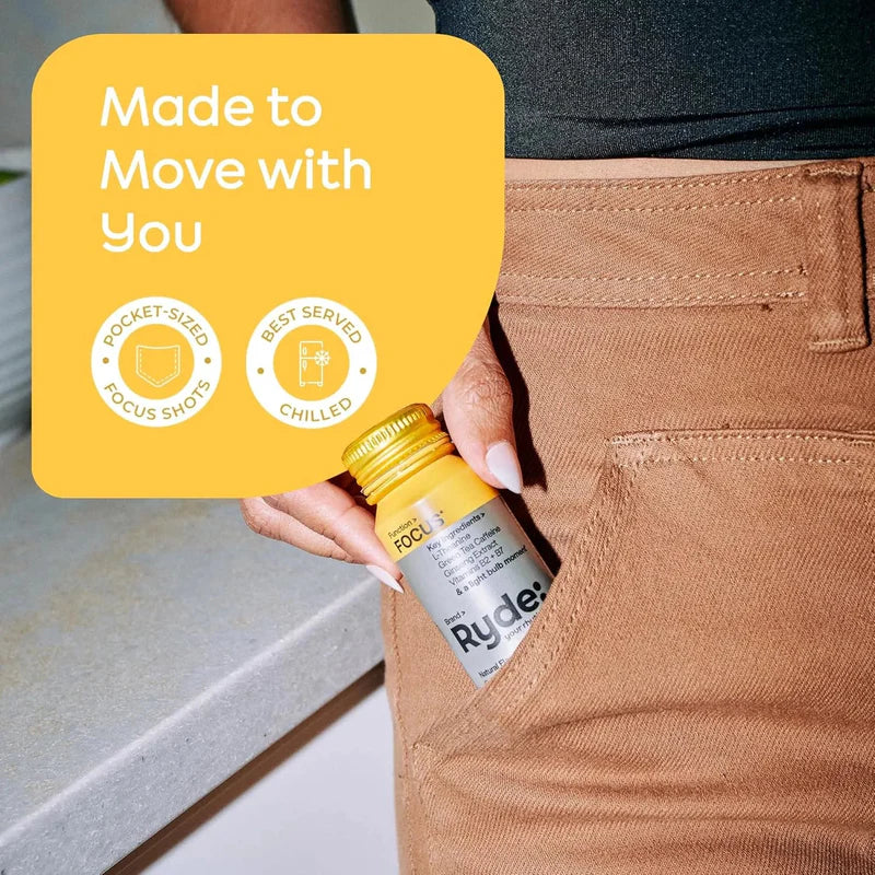 Ryde: Focus + Energy Shot