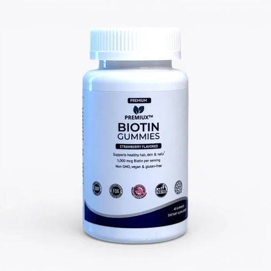 Premiux Biotin Gummies 5000mcg