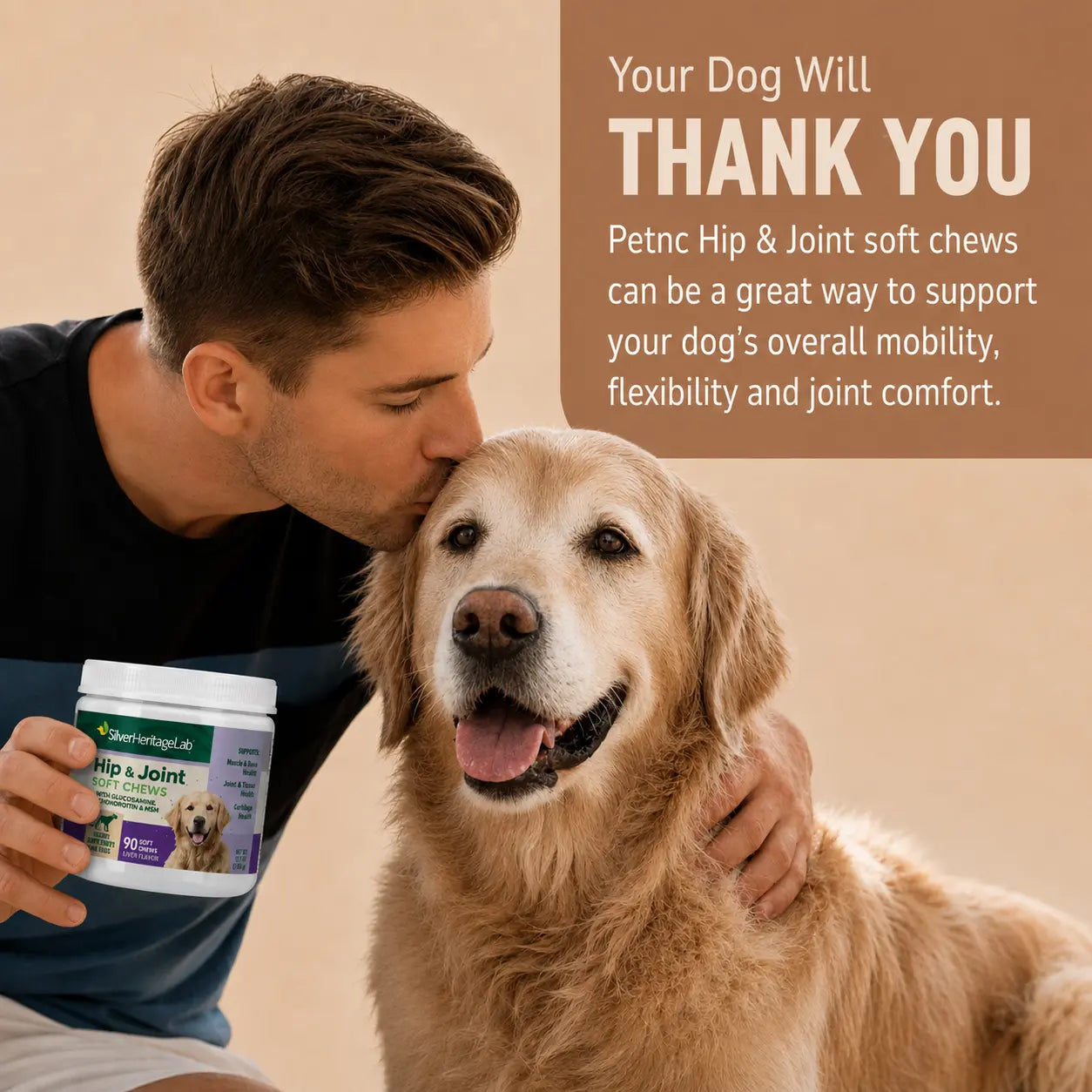 GoldenStride Hip & Joint Soft Chews