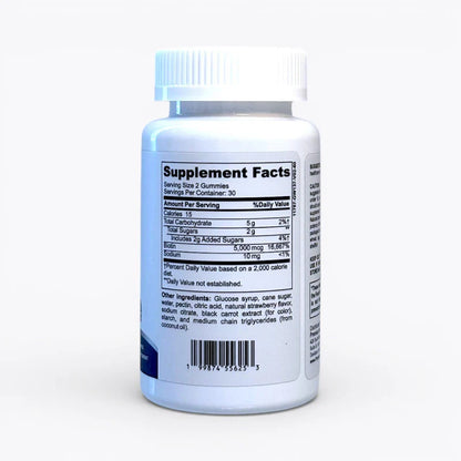 Premiux Biotin Gummies 5000mcg