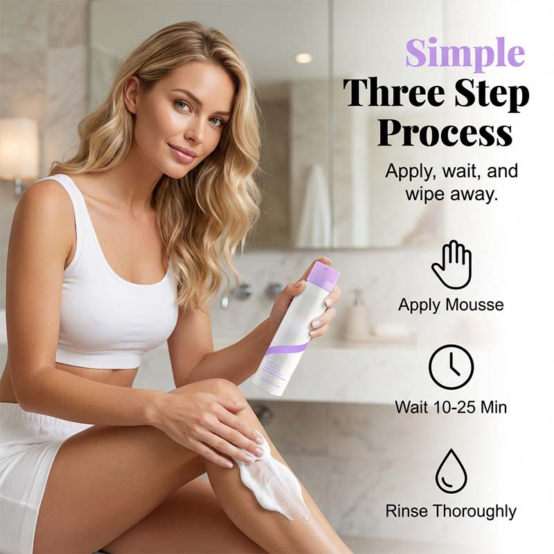 Gentle & Painless Hair Removal Cream Duo for Sensitive Skin